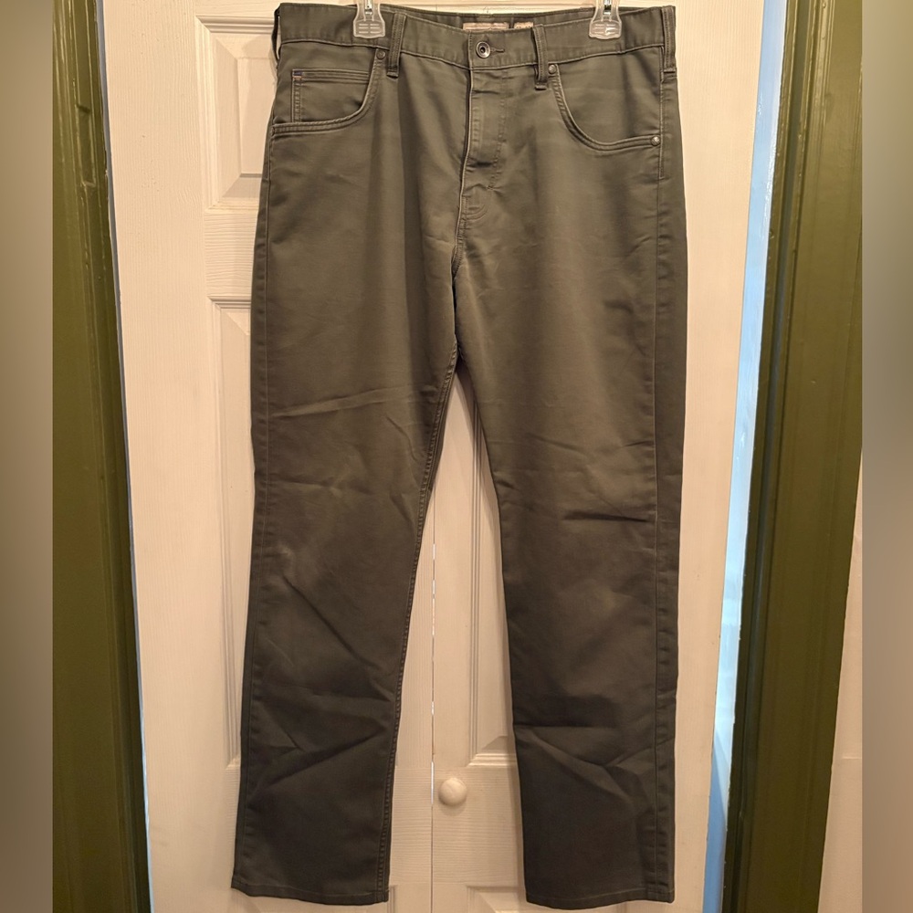 Patagonia Men’s Green Slim-Straight-Leg Pants